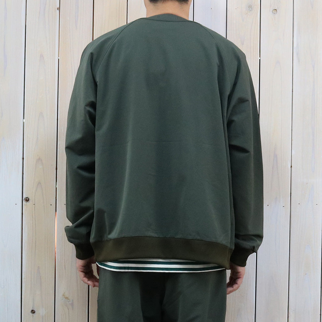 nanamica『ALPHADRY Cardigan』(Olive)