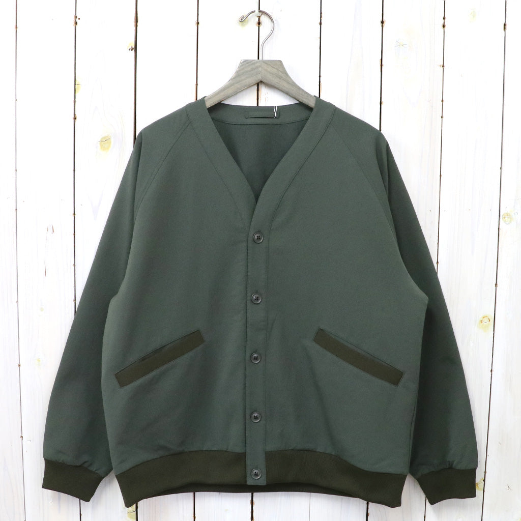 nanamica『ALPHADRY Cardigan』(Olive)