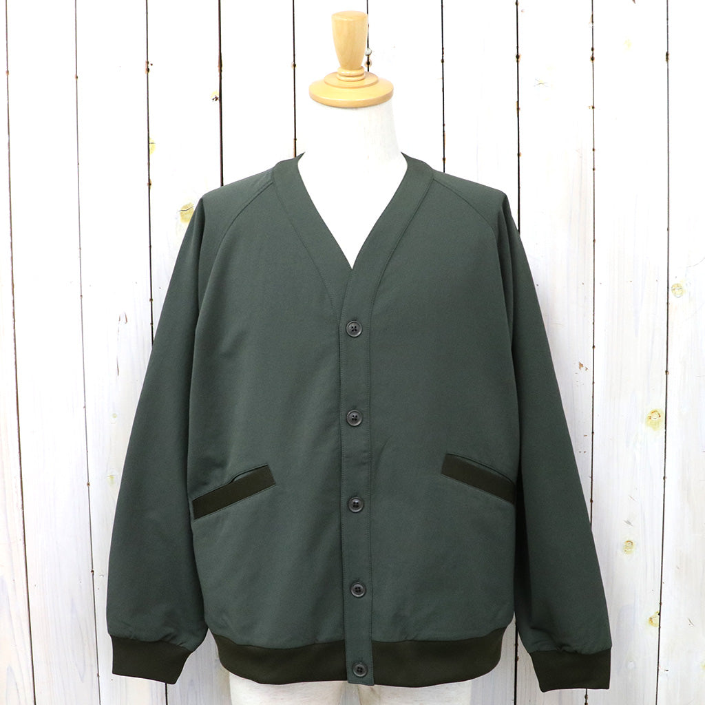 nanamica『ALPHADRY Cardigan』(Olive)