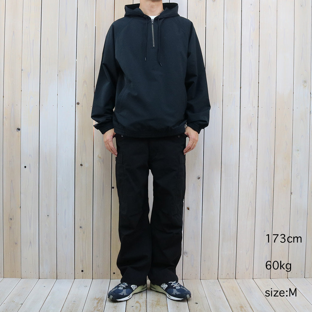 nanamica『ALPHADRY Hoodie』(Black)