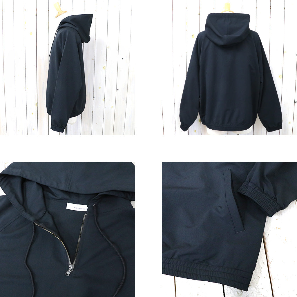 nanamica『ALPHADRY Hoodie』(Black)