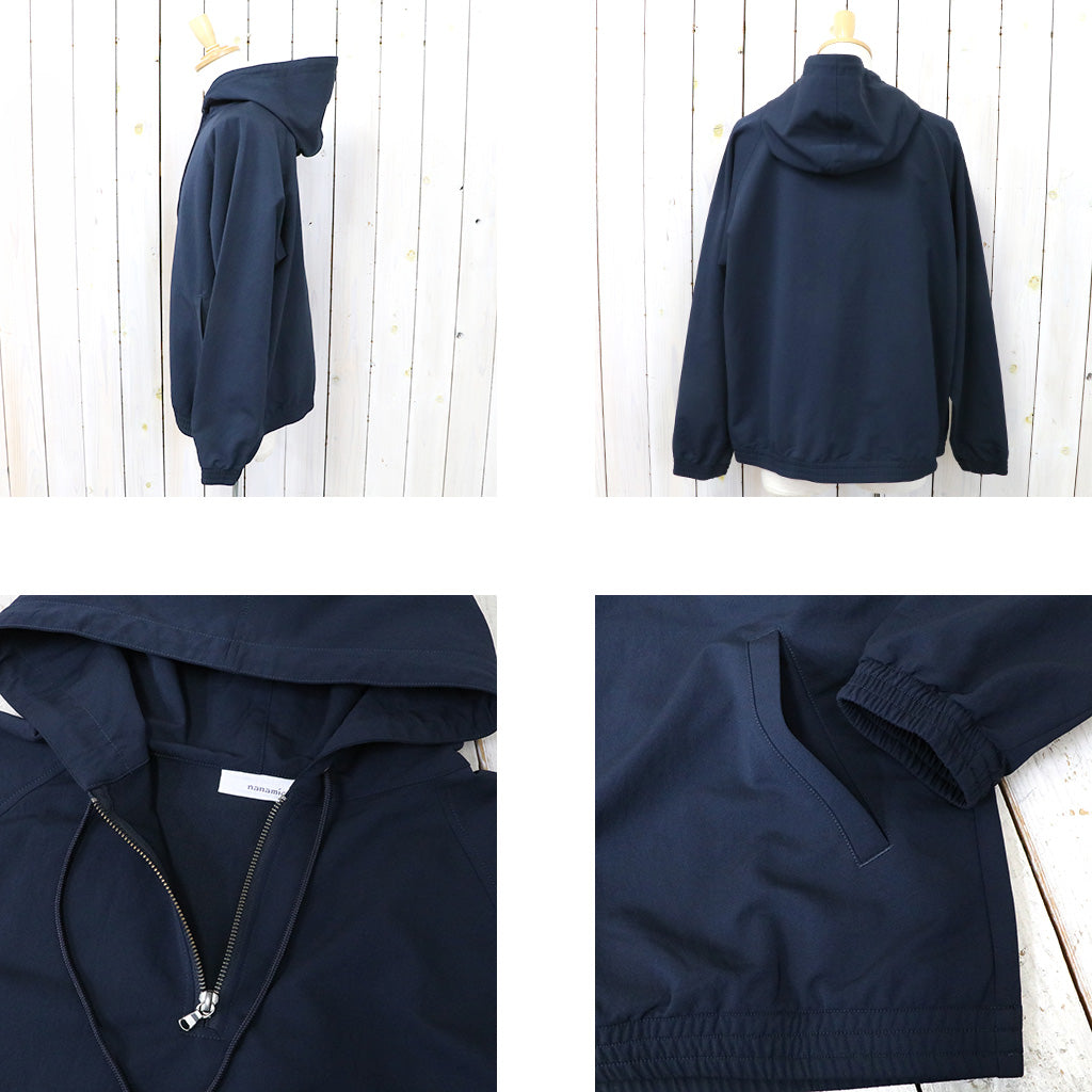 nanamica『ALPHADRY Hoodie』(Navy)