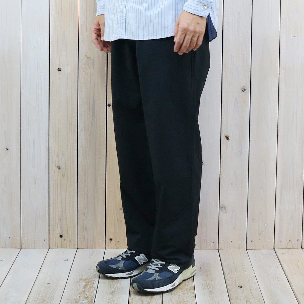 nanamica『ALPHADRY Wide Easy Pants』(Black)