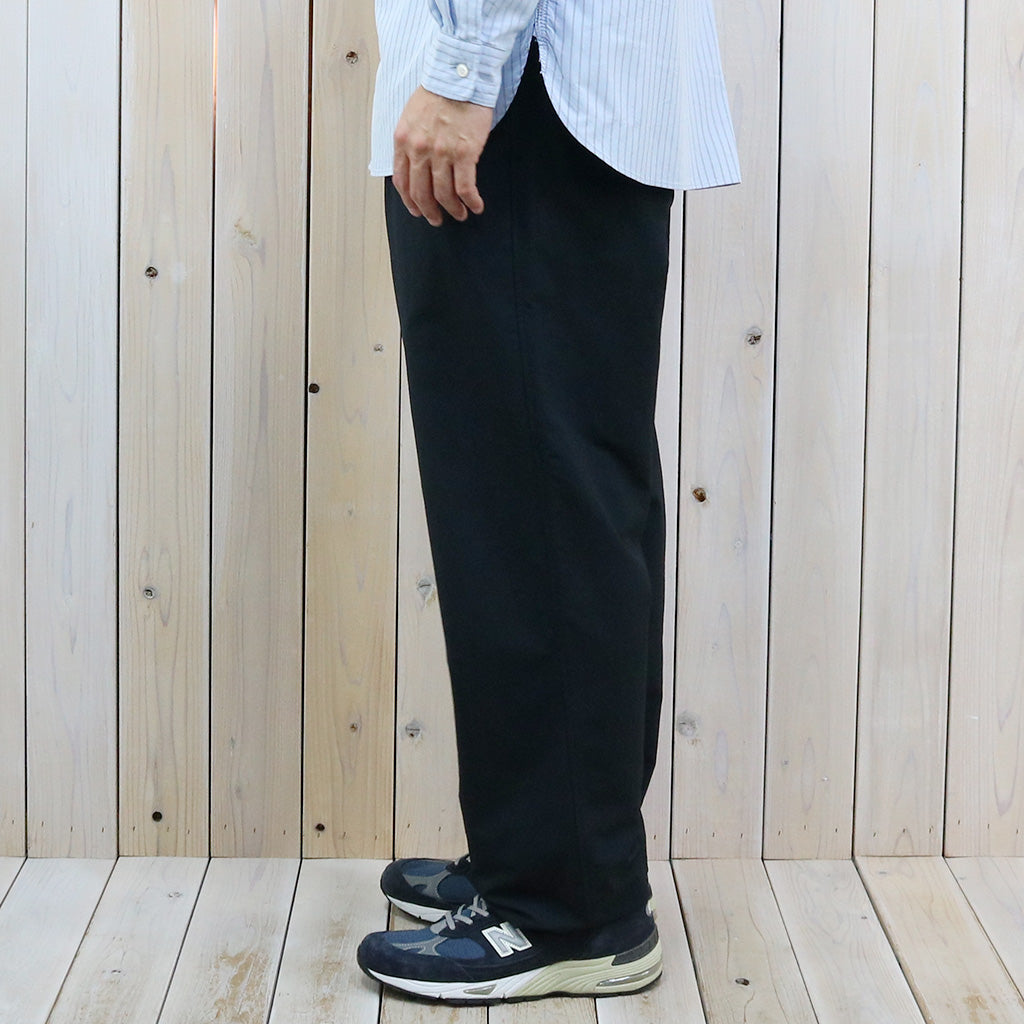 nanamica『ALPHADRY Wide Easy Pants』(Black)