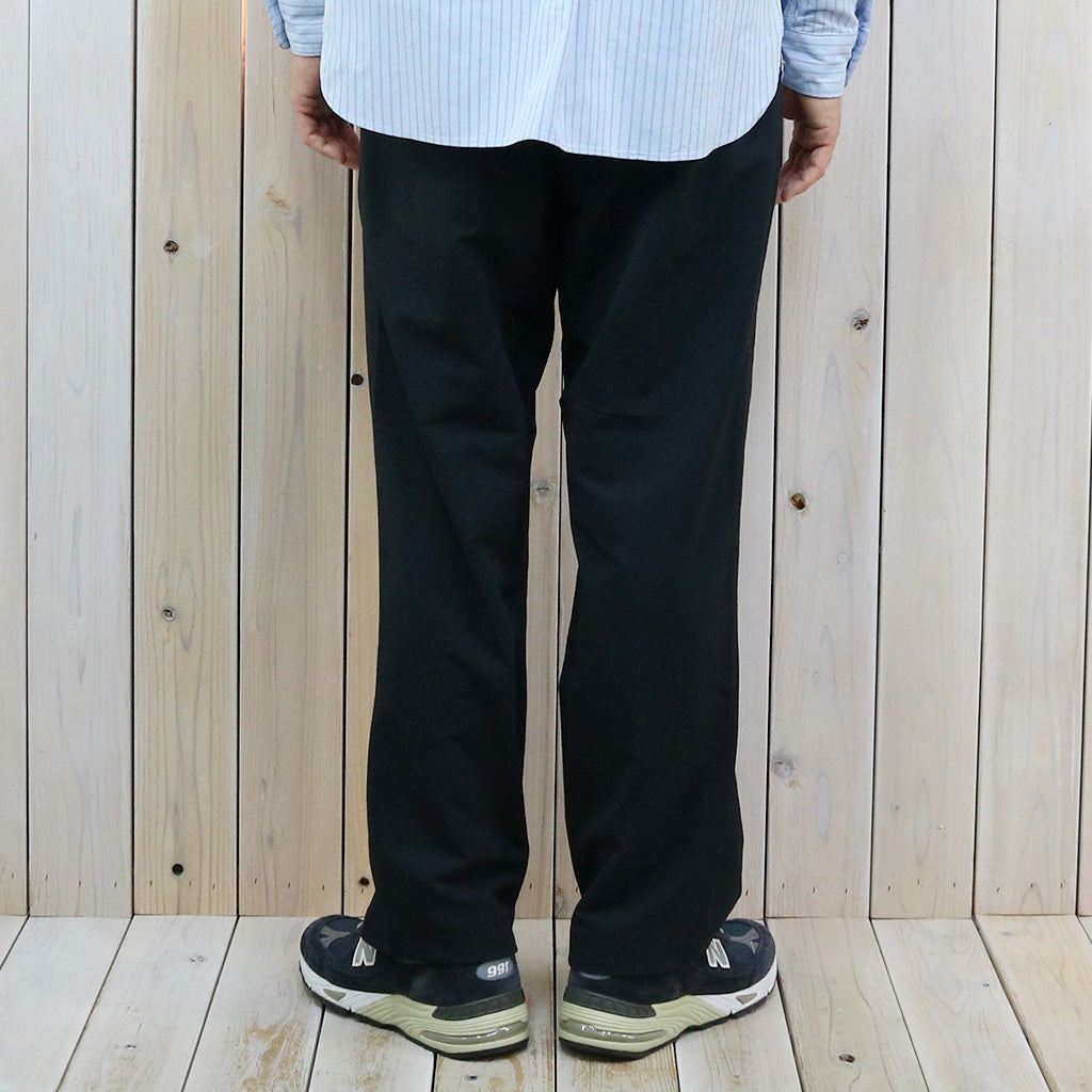 nanamica『ALPHADRY Wide Easy Pants』(Black)