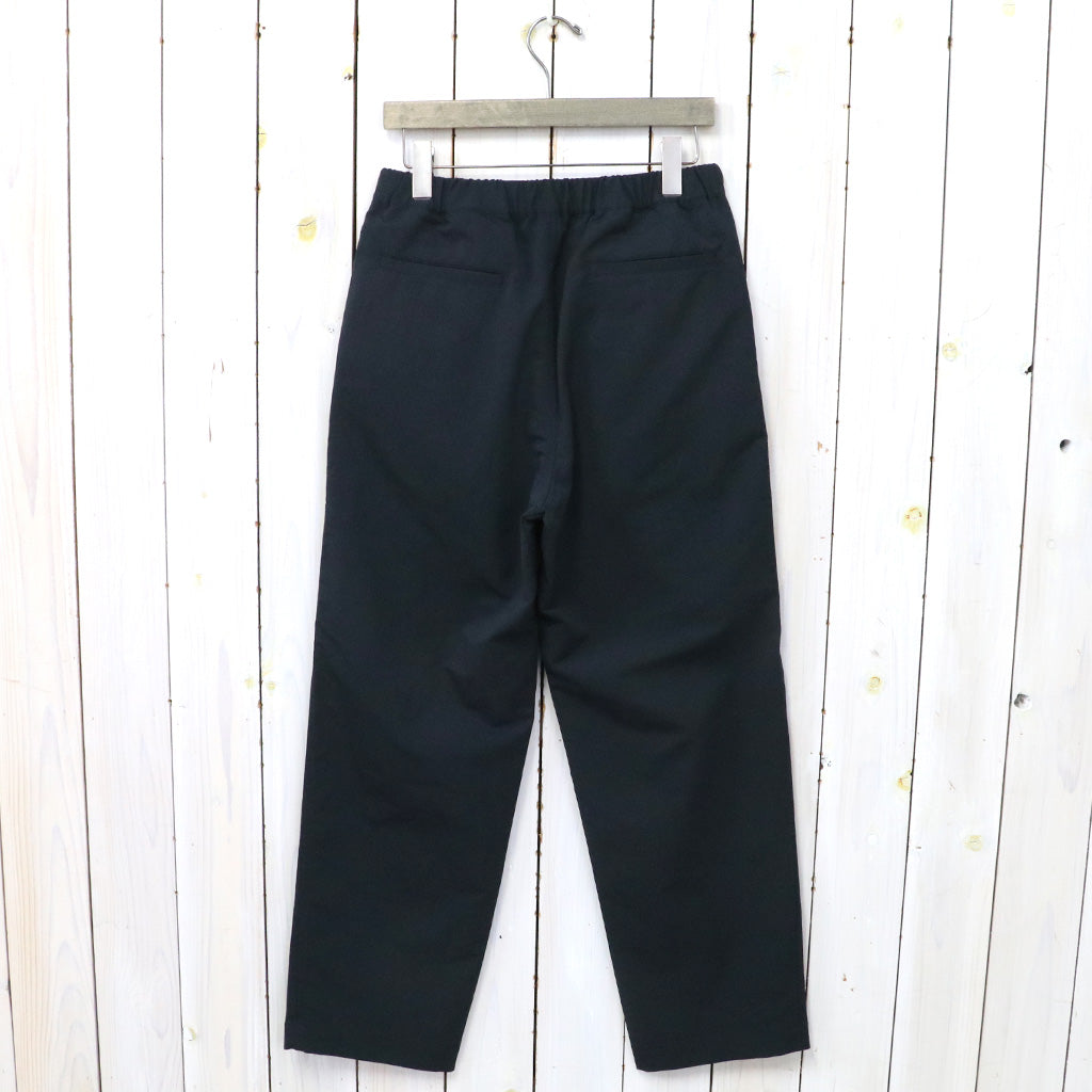 nanamica『ALPHADRY Wide Easy Pants』(Black)