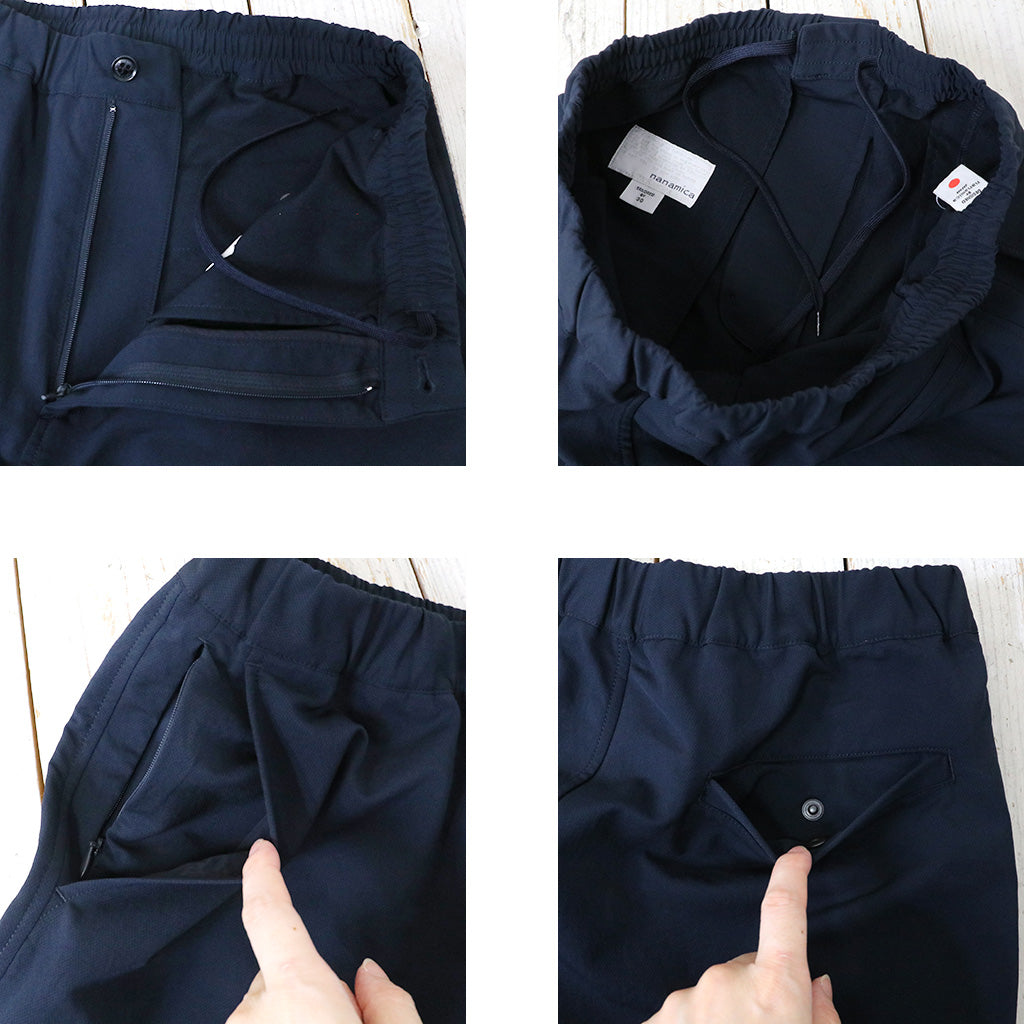 nanamica『ALPHADRY Wide Easy Pants』(Navy)