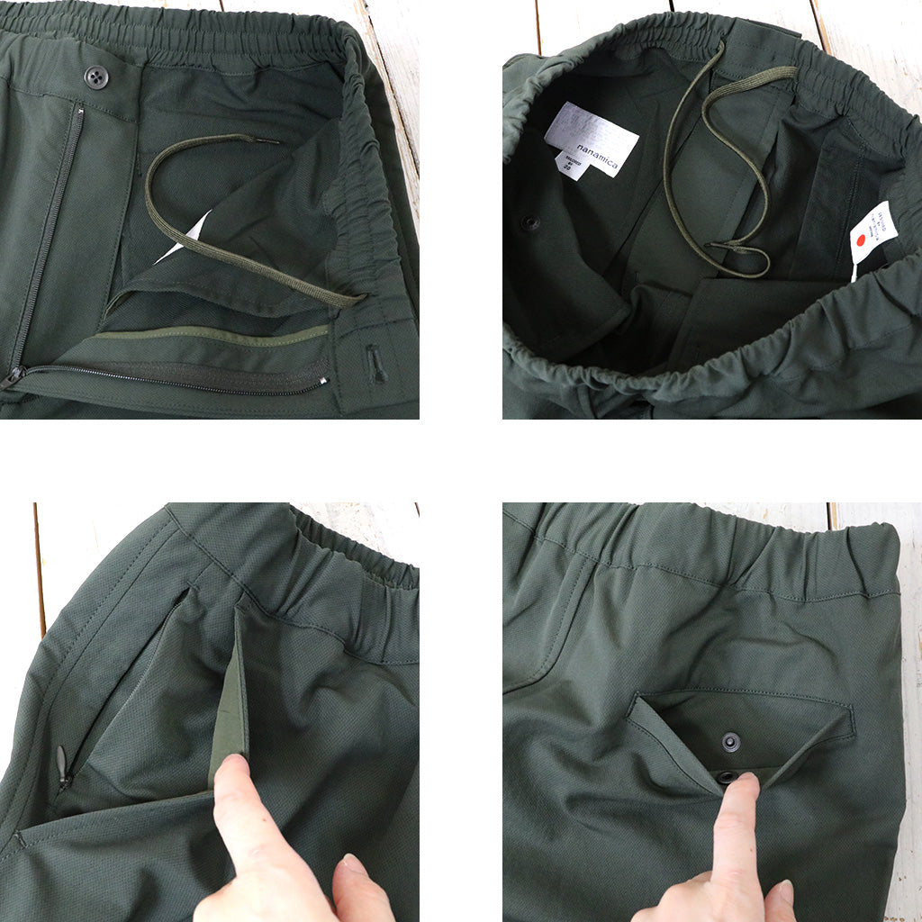 nanamica『ALPHADRY Wide Easy Pants』(Olive)