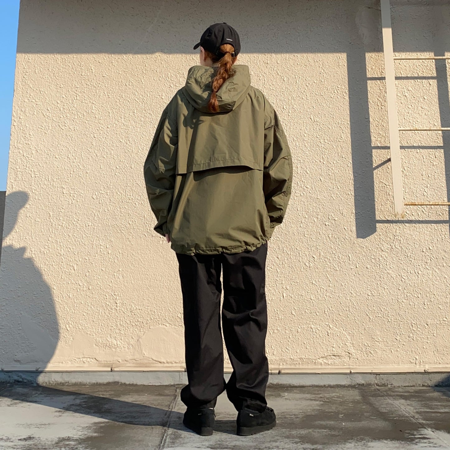 nanamica『Hooded Jacket』(Olive)