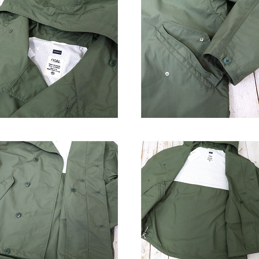 nanamica『Hooded Jacket』(Olive)