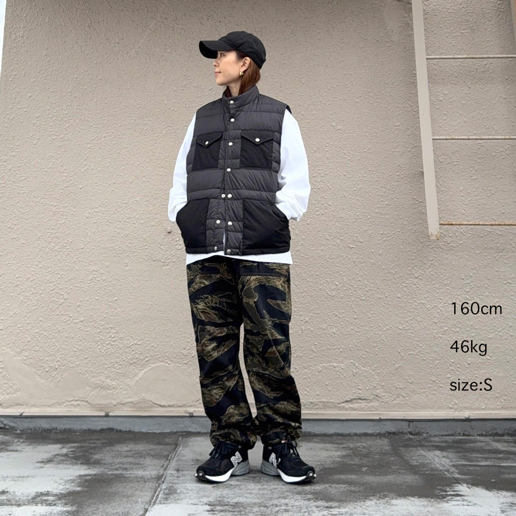 THE NORTH FACE PURPLE LABEL『Ripstop Sierra Vest』(Black)