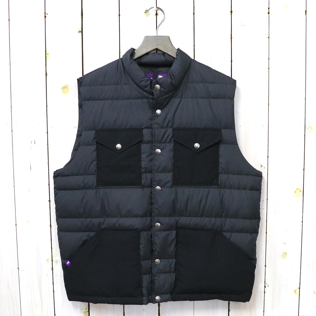 THE NORTH FACE PURPLE LABEL『Ripstop Sierra Vest』(Black)