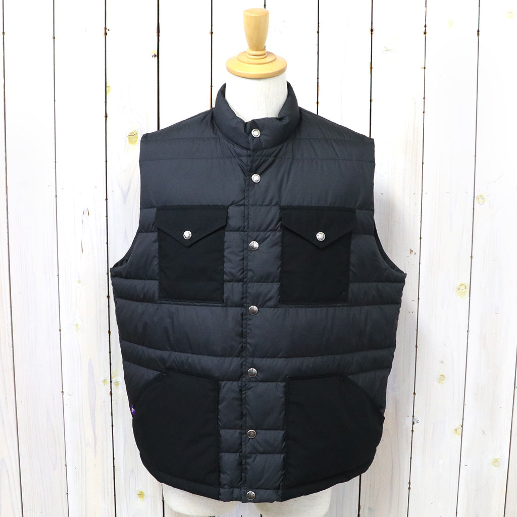 THE NORTH FACE PURPLE LABEL『Ripstop Sierra Vest』(Black)