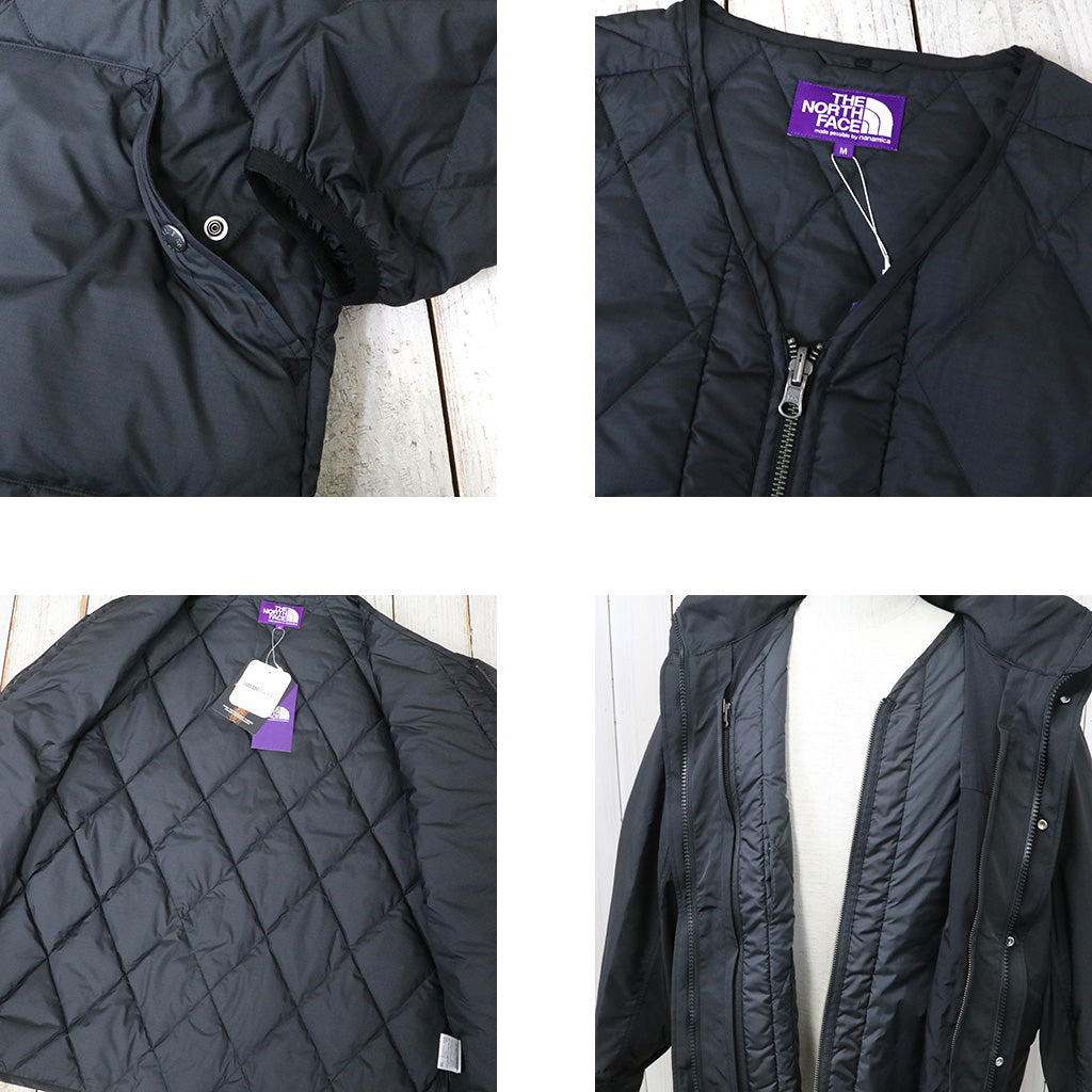 THE NORTH FACE PURPLE LABEL『PLAS Field Down Cardigan』(Black)