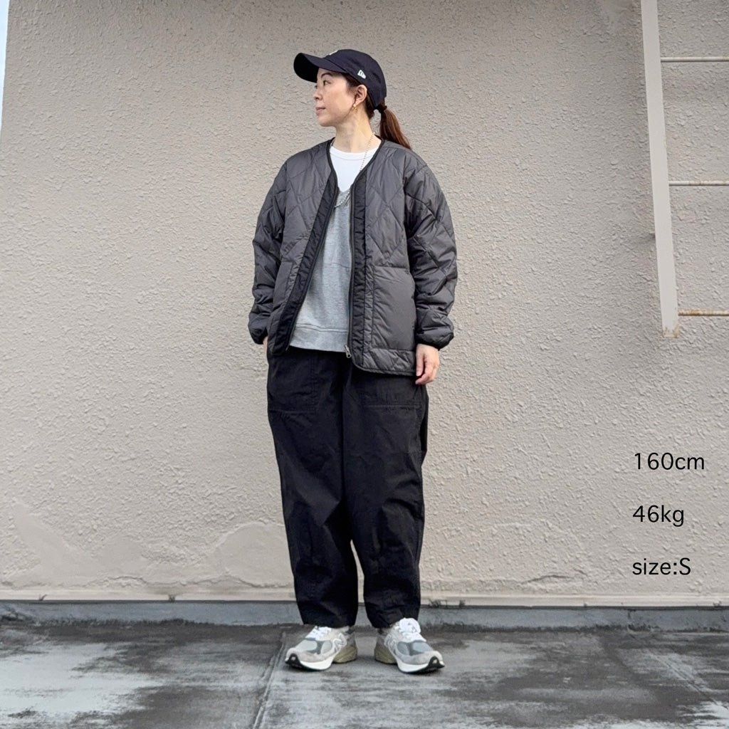 THE NORTH FACE PURPLE LABEL『PLAS Field Down Cardigan』(Asphalt Gray)