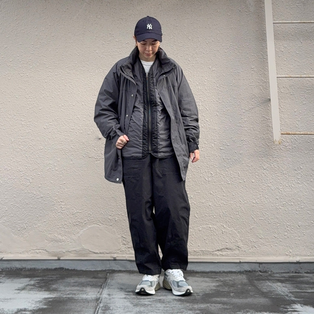 THE NORTH FACE PURPLE LABEL『PLAS Field Down Cardigan』(Asphalt Gray)