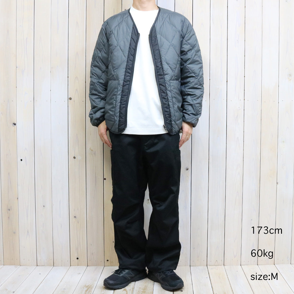 THE NORTH FACE PURPLE LABEL『PLAS Field Down Cardigan』(Asphalt Gray)