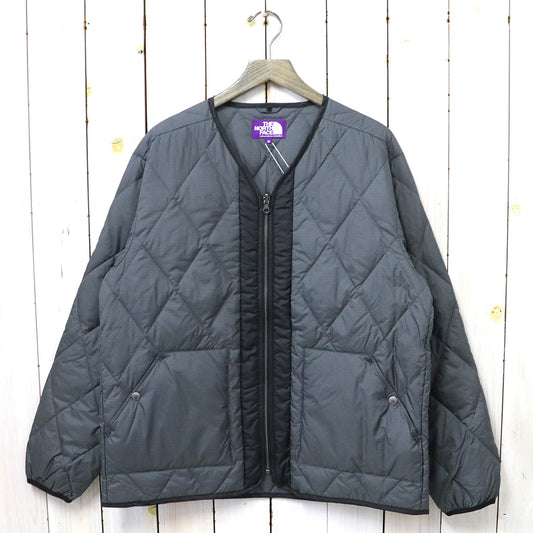 THE NORTH FACE PURPLE LABEL『PLAS Field Down Cardigan』(Asphalt Gray)