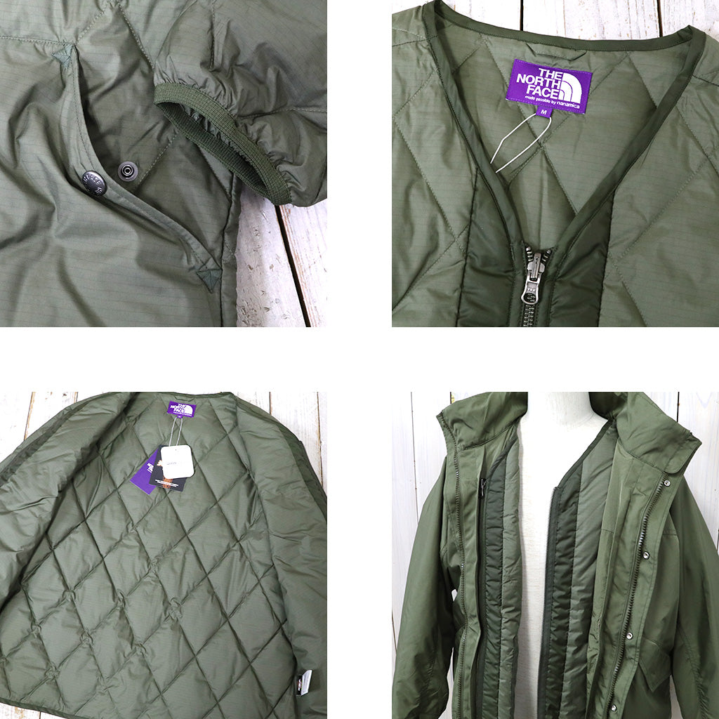 THE NORTH FACE PURPLE LABEL『PLAS Field Down Cardigan』(Olive Drab)