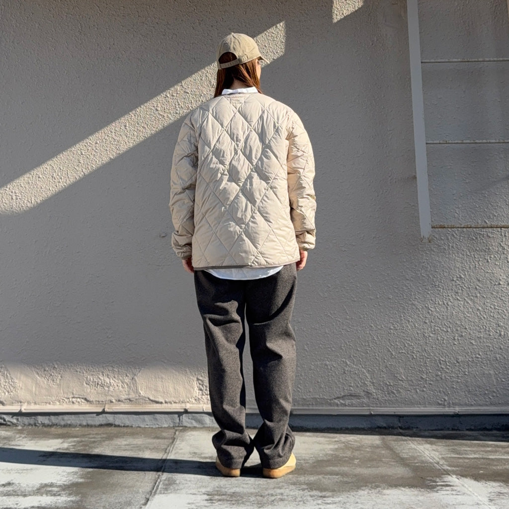 THE NORTH FACE PURPLE LABEL『PLAS Field Down Cardigan』(Stone)