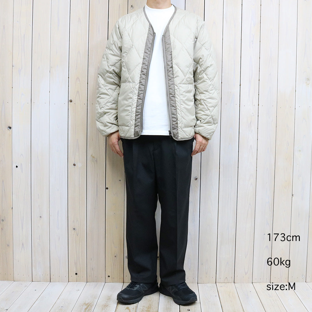 THE NORTH FACE PURPLE LABEL『PLAS Field Down Cardigan』(Stone)