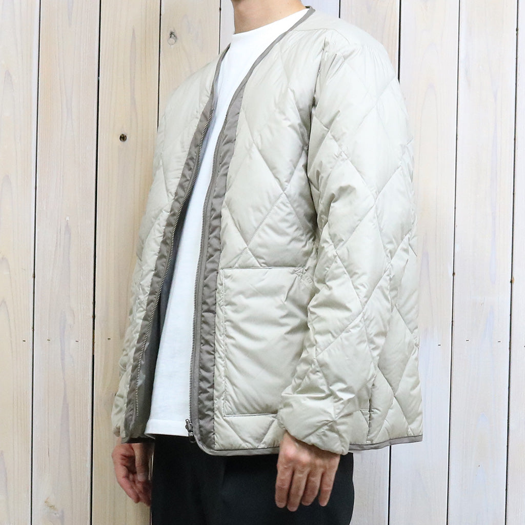 THE NORTH FACE PURPLE LABEL『PLAS Field Down Cardigan』(Stone)