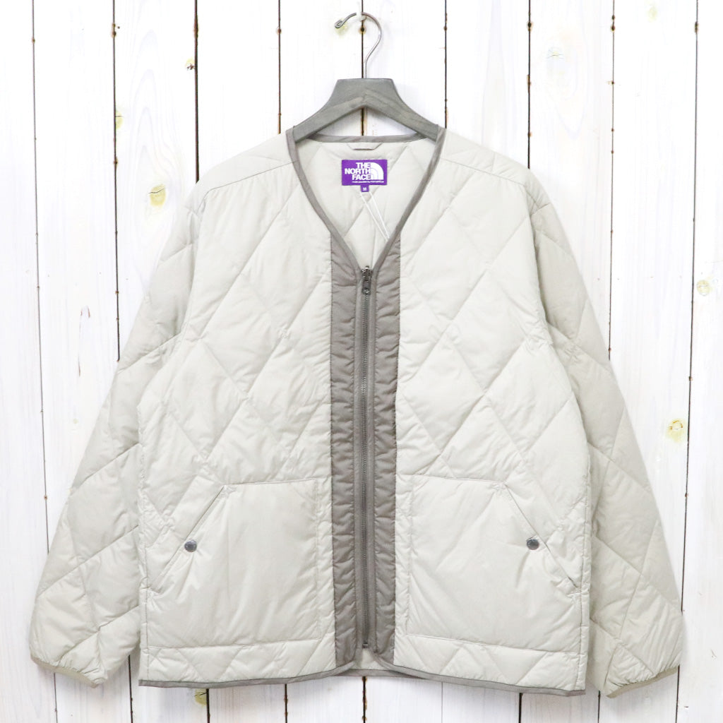 THE NORTH FACE PURPLE LABEL『PLAS Field Down Cardigan』(Stone)