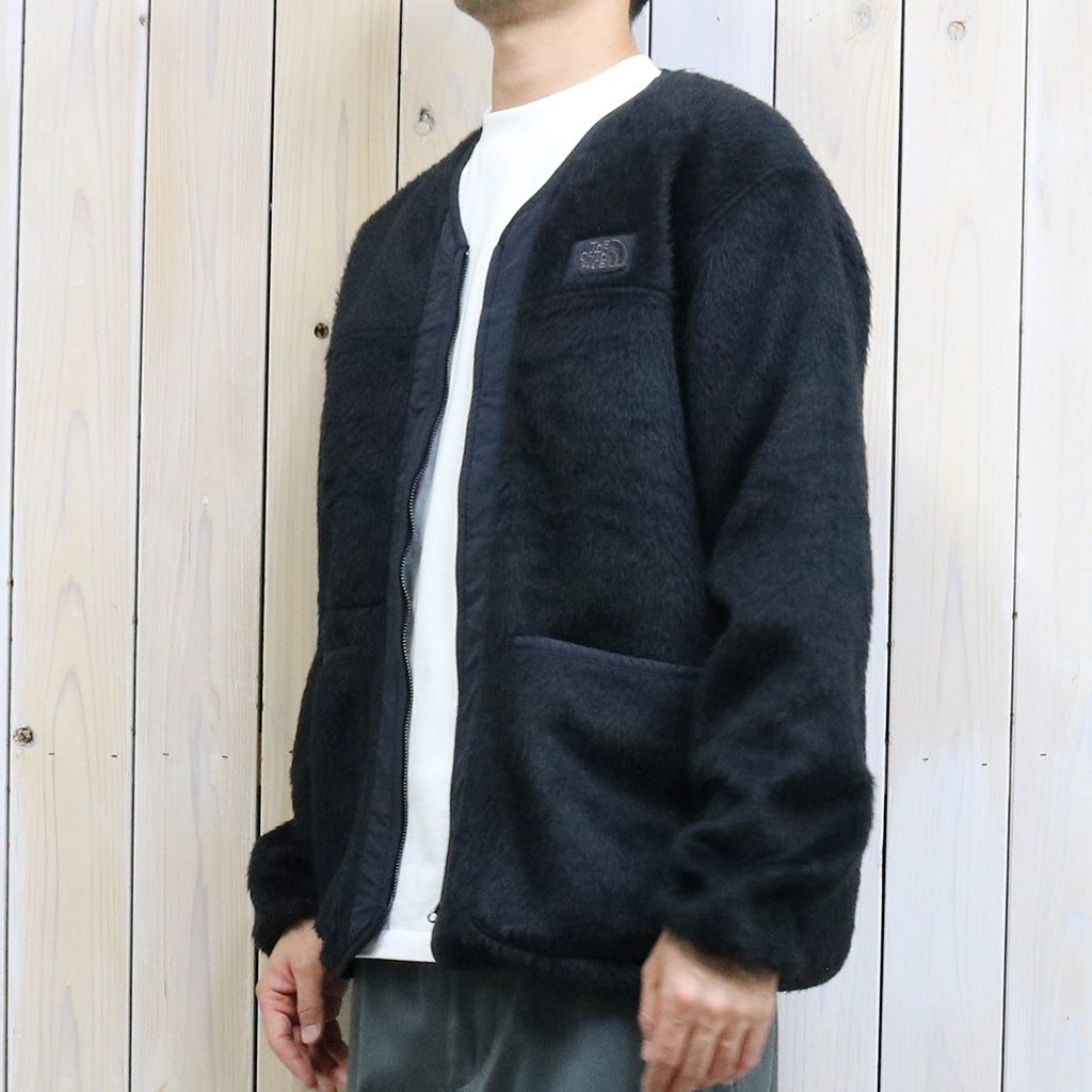 THE NORTH FACE PURPLE LABEL『PLAS Wool Fleece Field Cardigan』(Black)