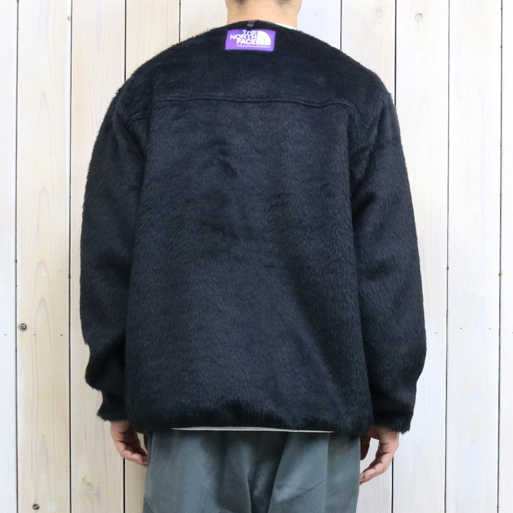 THE NORTH FACE PURPLE LABEL『PLAS Wool Fleece Field Cardigan』(Black)