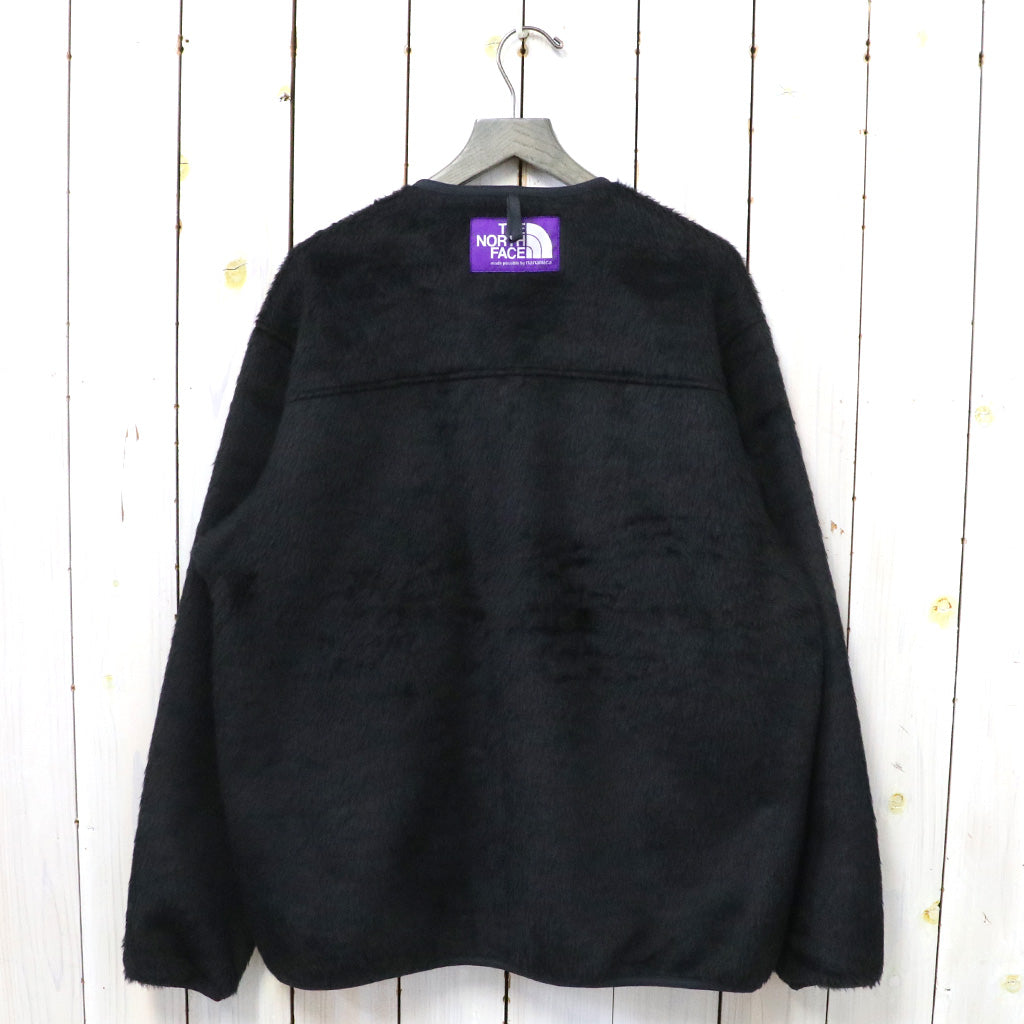 THE NORTH FACE PURPLE LABEL『PLAS Wool Fleece Field Cardigan』(Black)