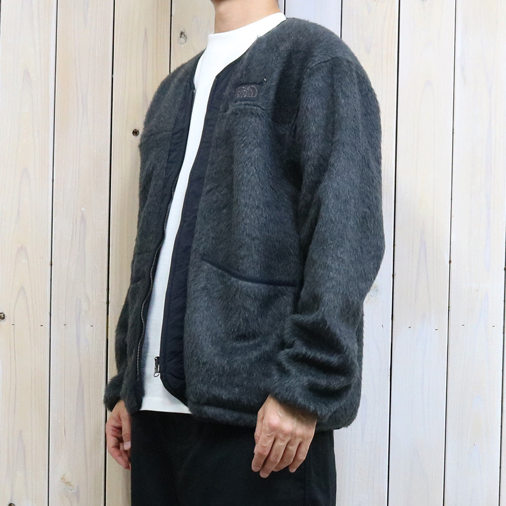 THE NORTH FACE PURPLE LABEL『PLAS Wool Fleece Field Cardigan』(Mix Charcoal)