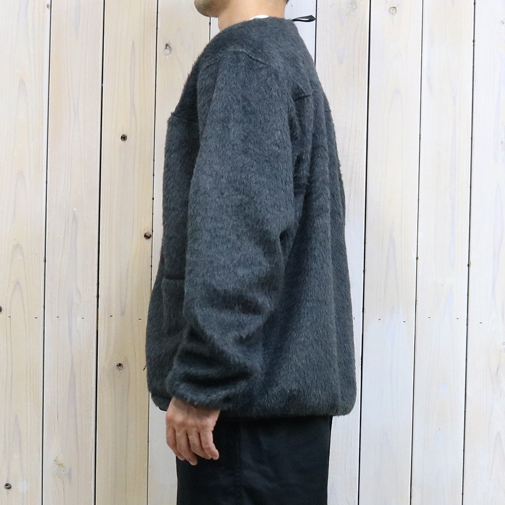 THE NORTH FACE PURPLE LABEL『PLAS Wool Fleece Field Cardigan』(Mix Charcoal)