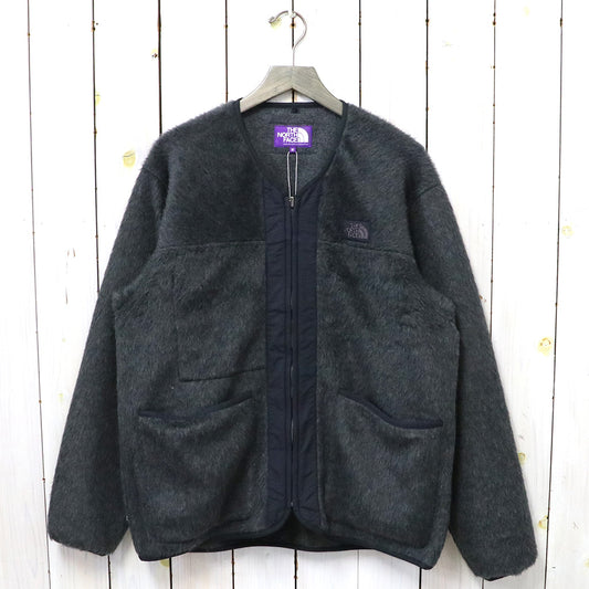 THE NORTH FACE PURPLE LABEL『PLAS Wool Fleece Field Cardigan』(Mix Charcoal)