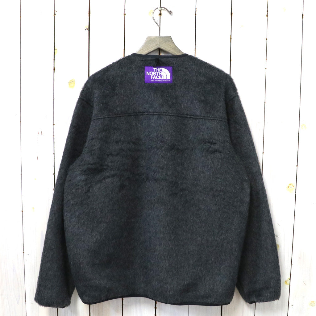 THE NORTH FACE PURPLE LABEL『PLAS Wool Fleece Field Cardigan』(Mix Charcoal)