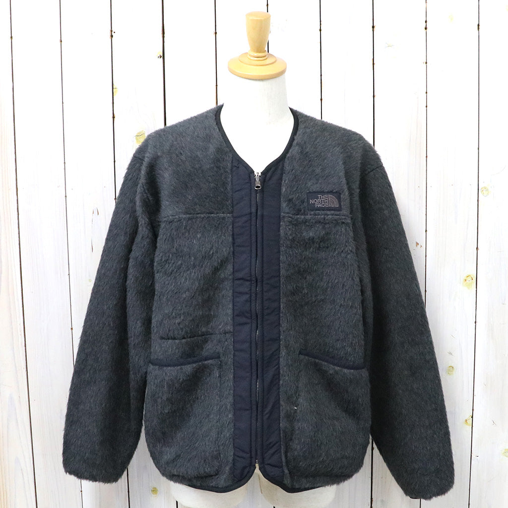 THE NORTH FACE PURPLE LABEL『PLAS Wool Fleece Field Cardigan』(Mix Charcoal)