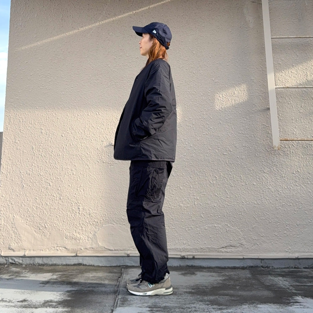 nanamica『Reversible Down Cardigan』(Dark Navy) – Reggieshop