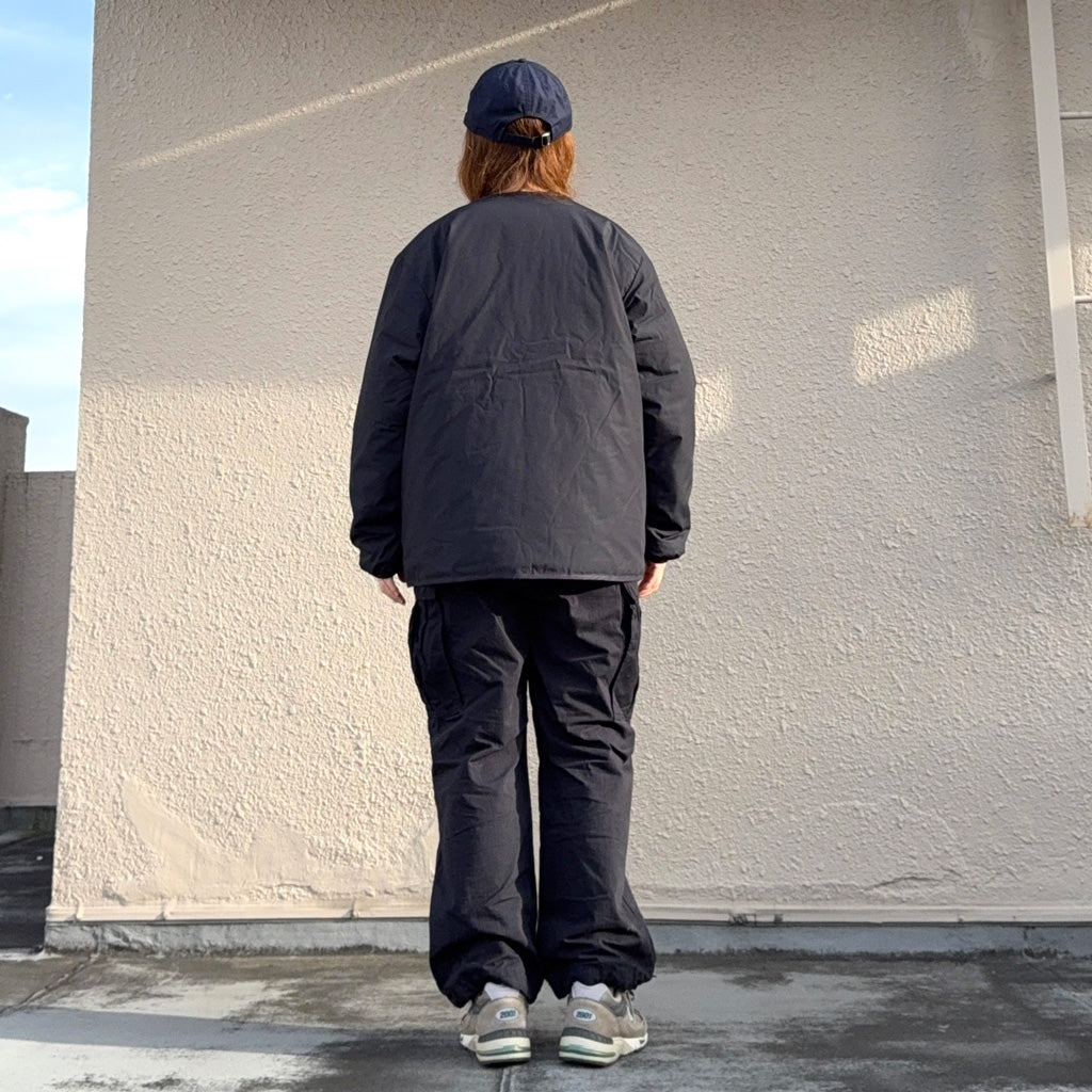 nanamica『Reversible Down Cardigan』(Dark Navy) – Reggieshop