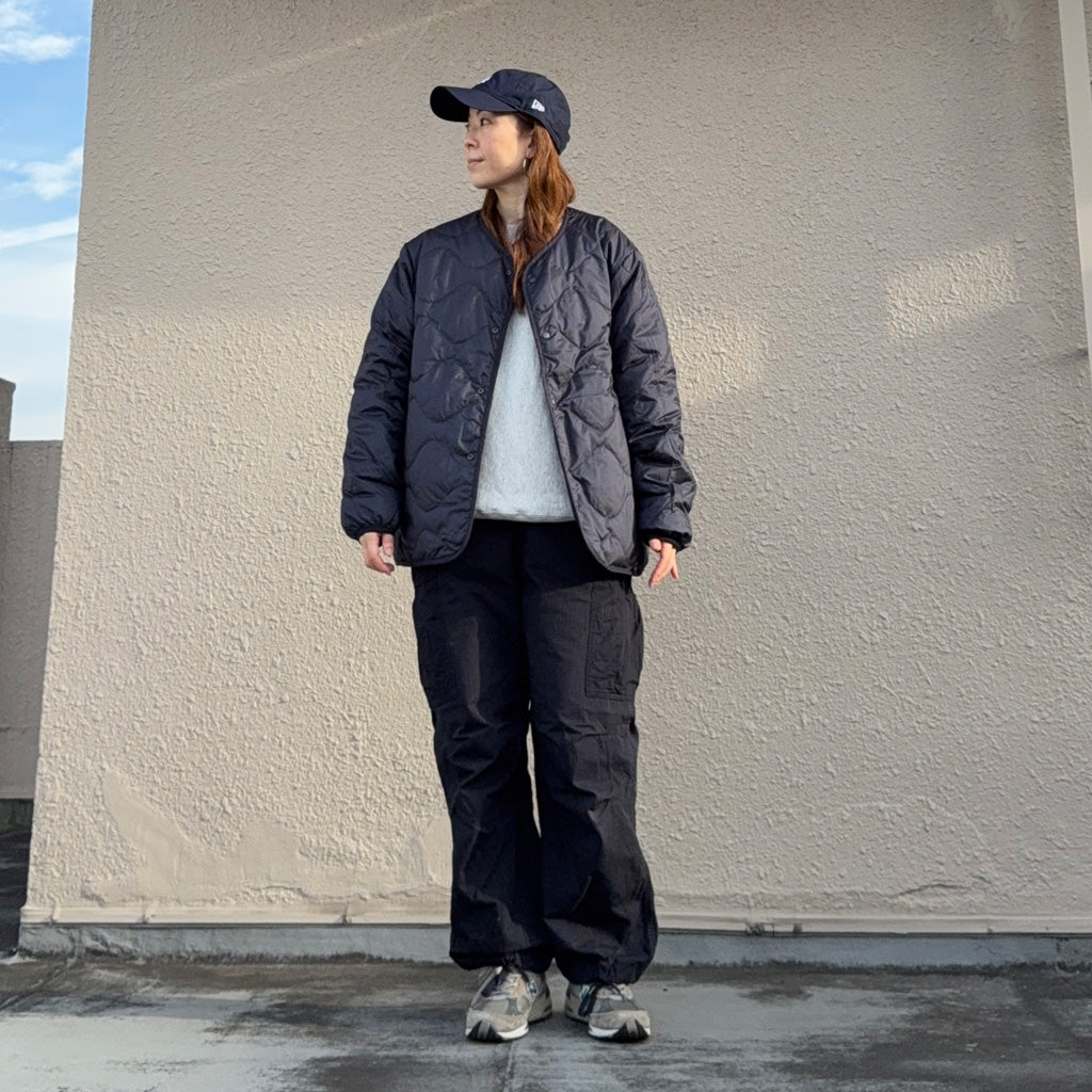 nanamica『Reversible Down Cardigan』(Dark Navy) – Reggieshop