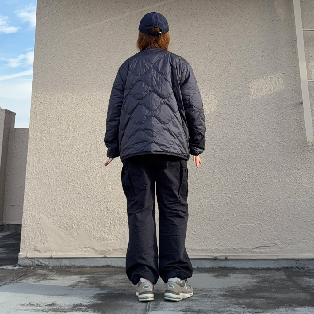 nanamica『Reversible Down Cardigan』(Dark Navy)