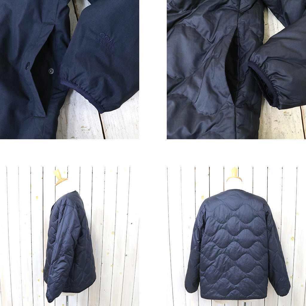 nanamica『Reversible Down Cardigan』(Dark Navy)