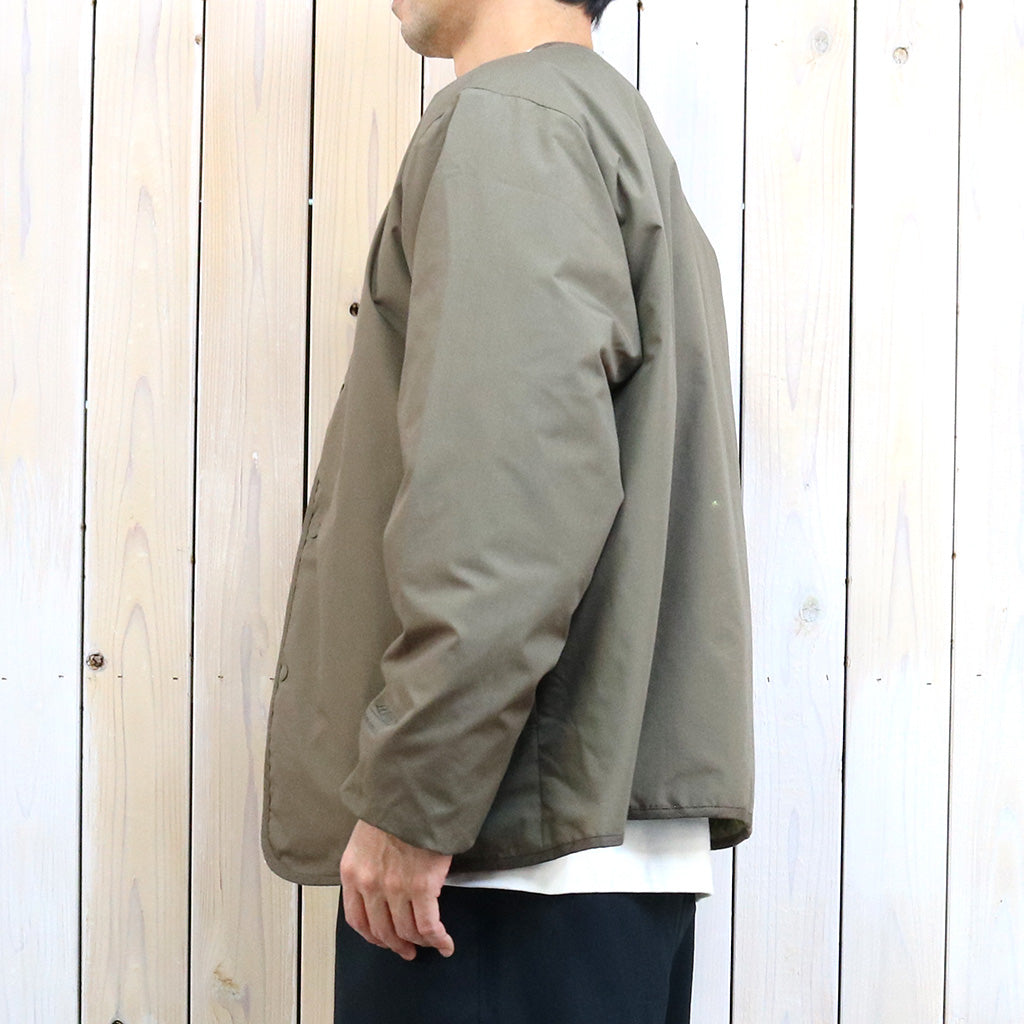 nanamica『Reversible Down Cardigan』(Khaki Beige)