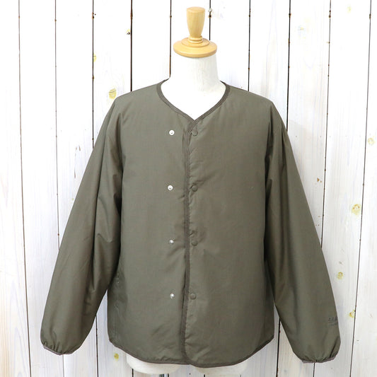 nanamica『Reversible Down Cardigan』(Khaki Beige)