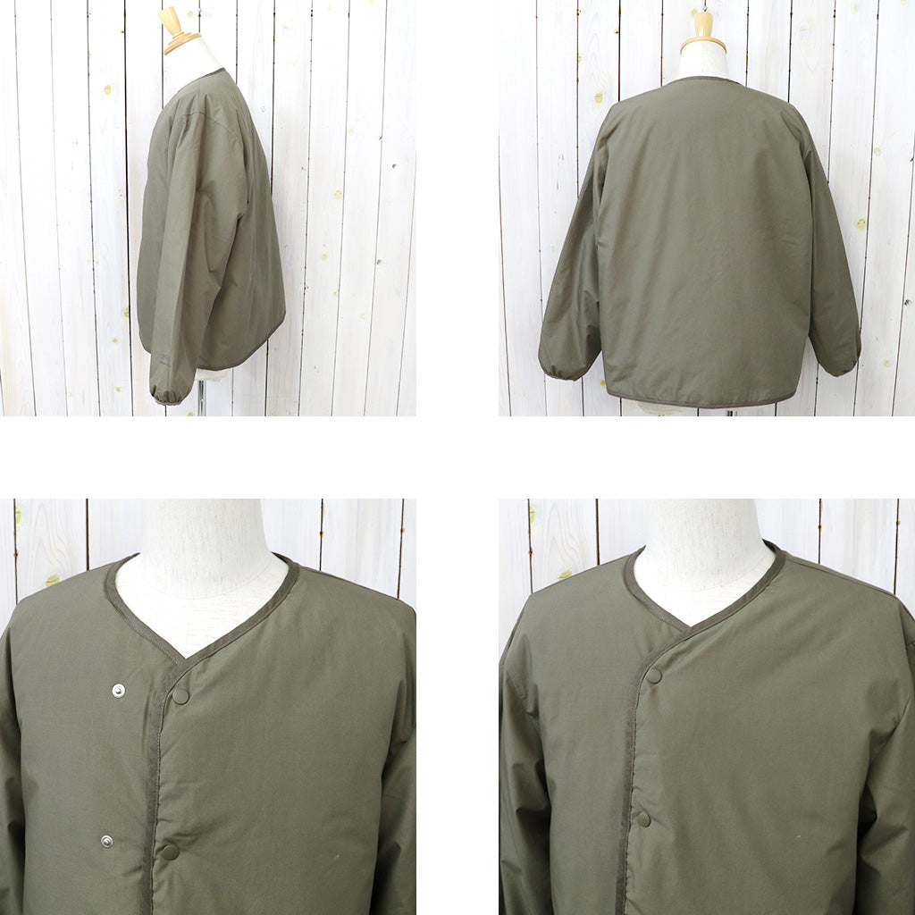 nanamica『Reversible Down Cardigan』(Khaki Beige)