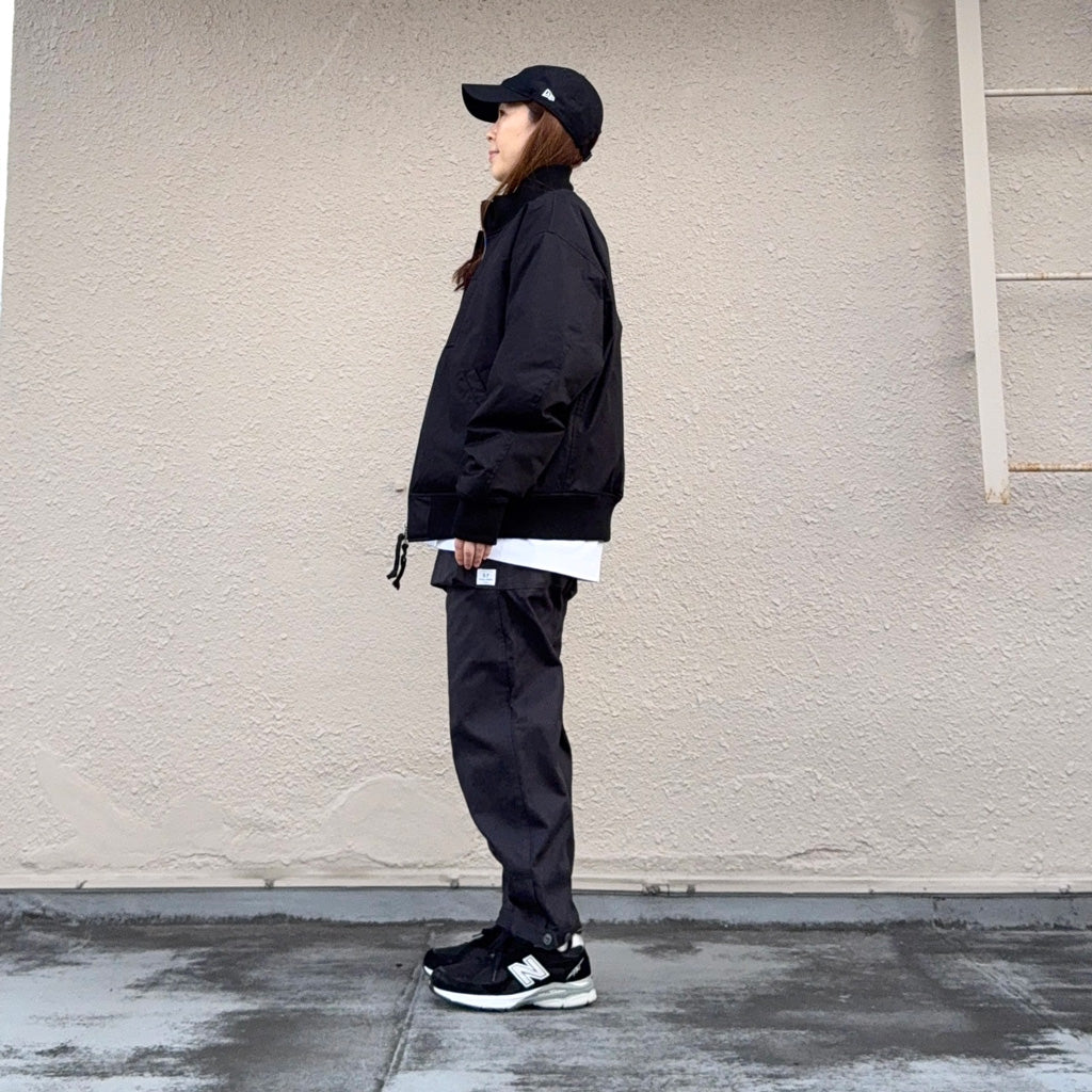 nanamica『Insulation Varsity Jacket』(Black)