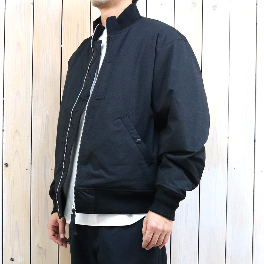 【SALE30%OFF】nanamica『Insulation Varsity Jacket』(Black)