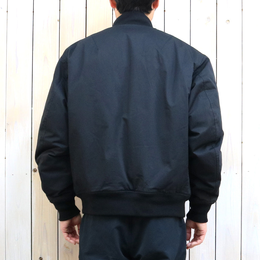 【SALE30%OFF】nanamica『Insulation Varsity Jacket』(Black)