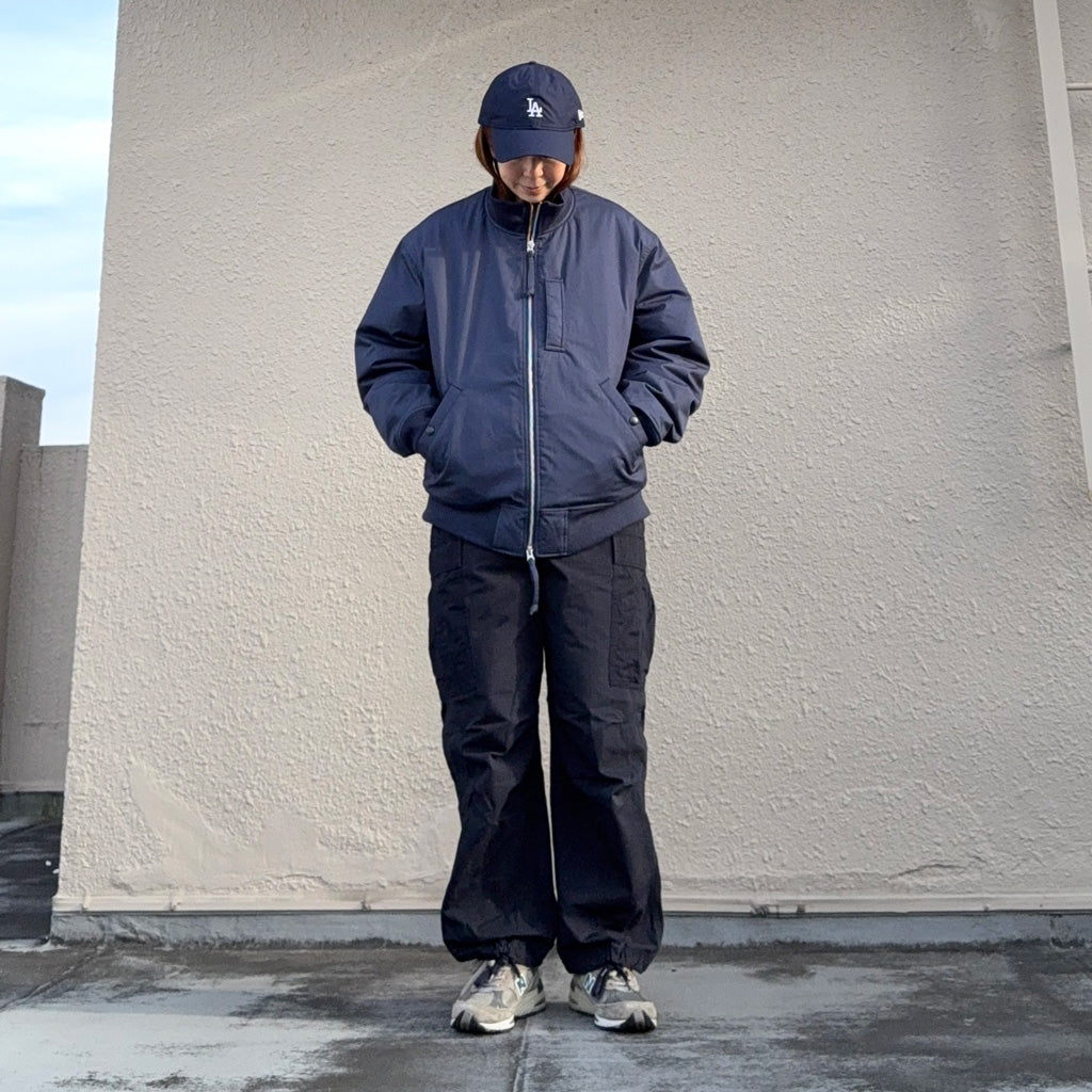 nanamica『Insulation Varsity Jacket』(Navy)