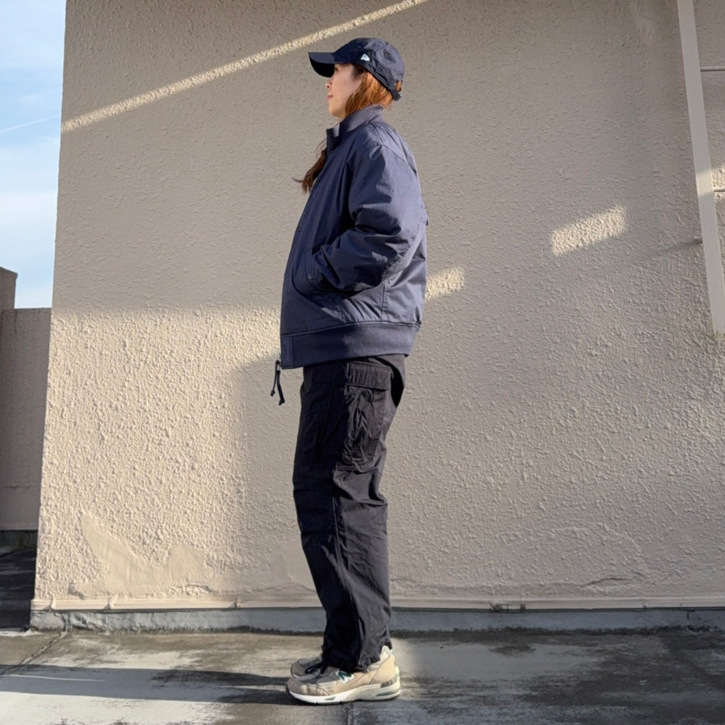 nanamica『Insulation Varsity Jacket』(Navy)