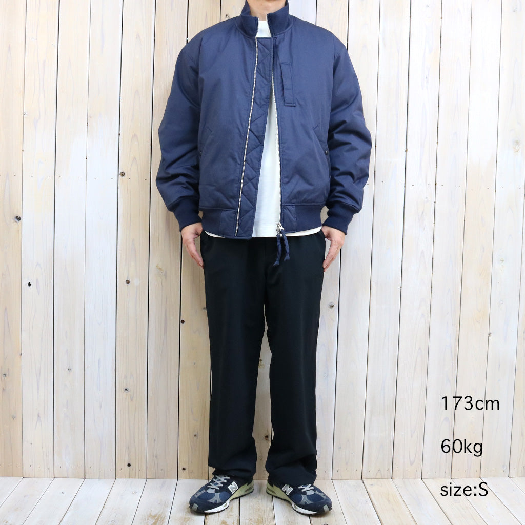 【SALE30%OFF】nanamica『Insulation Varsity Jacket』(Navy)