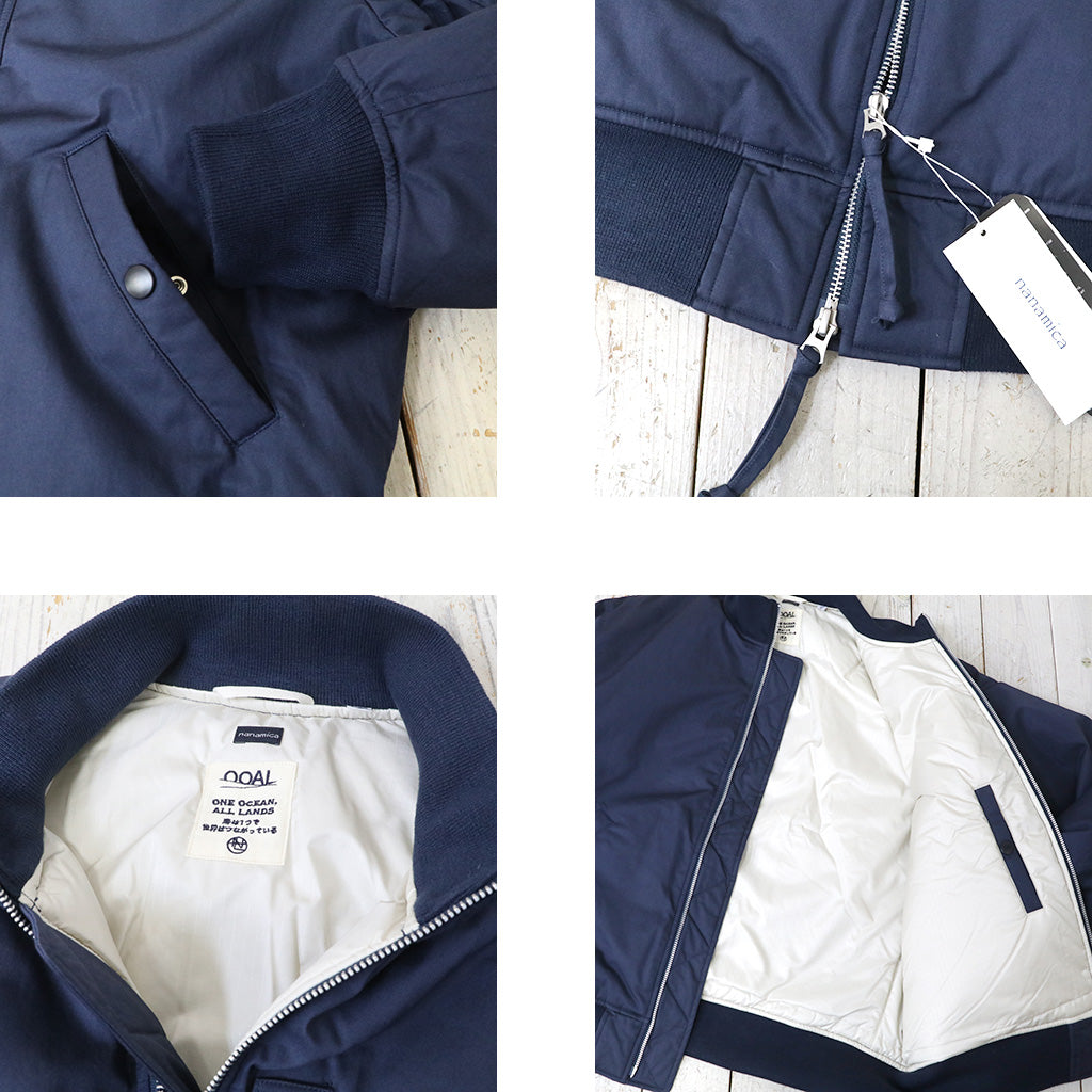 nanamica『Insulation Varsity Jacket』(Navy)